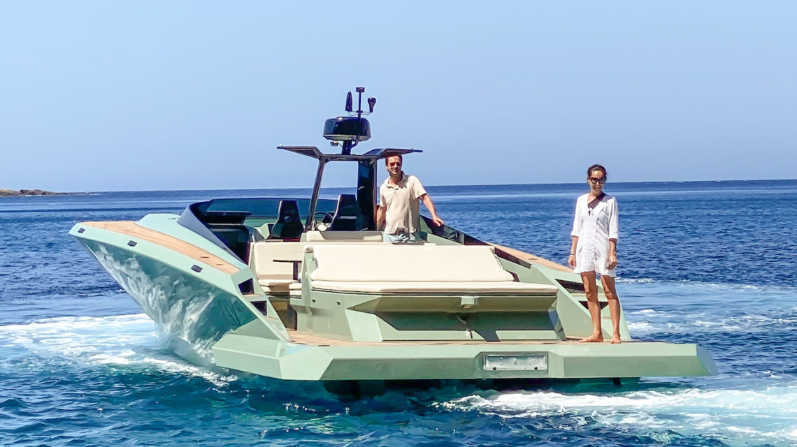 SAY 42 “SMN” Carbon Superboat for day Charter Ibiza 18
