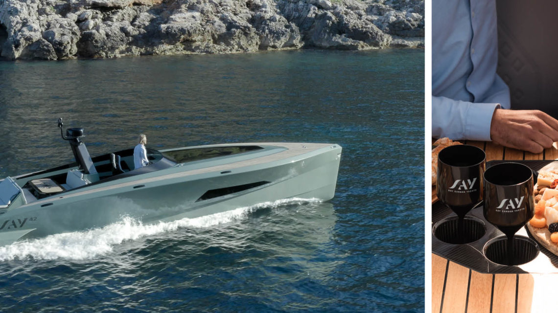 SAY 42 “SMN” Carbon Superboat for day Charter Ibiza 28