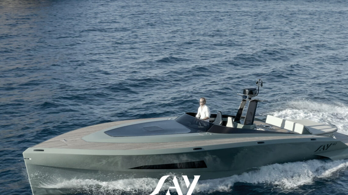 SAY 42 “SMN” Carbon Superboat for day Charter Ibiza 12