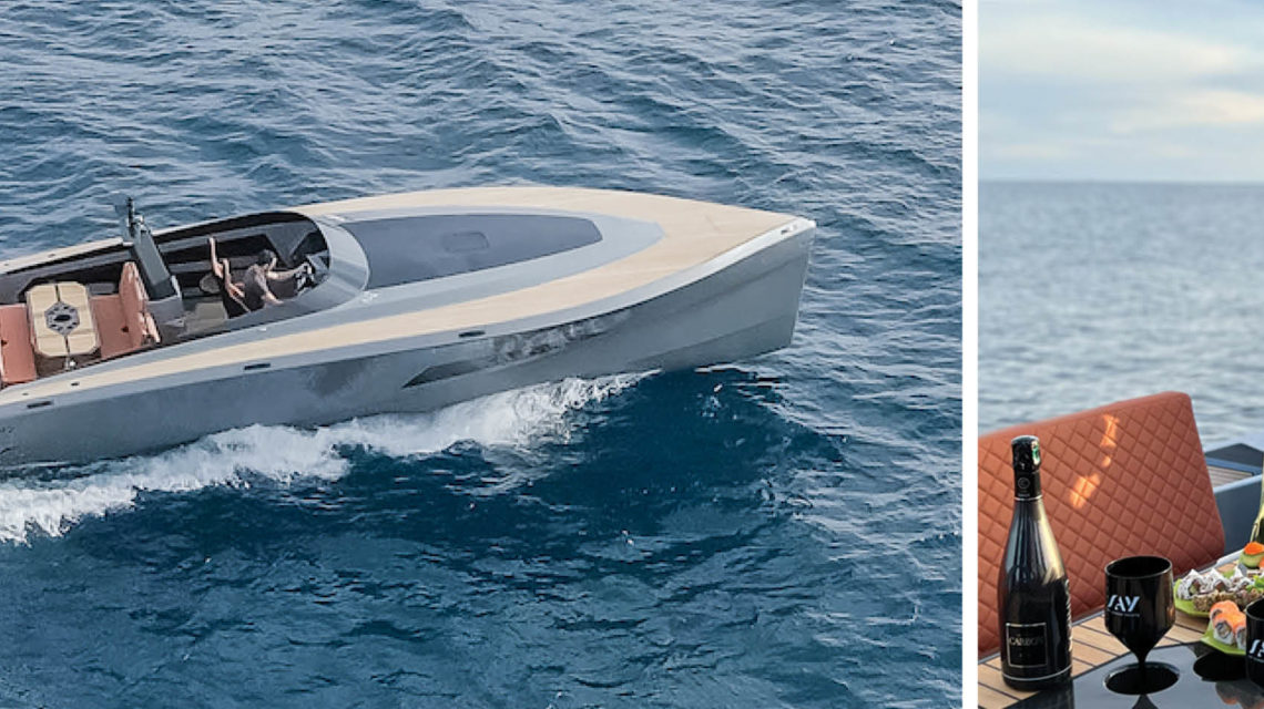 SAY 42 „888“ Carbon Superboat für Tagescharter Ibiza 14