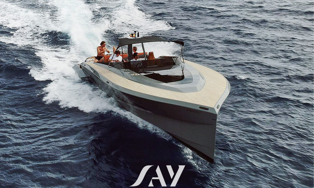 SAY 42 “OLIVIA” Carbon Superboat with T-Top for day Charter Ibiza 4